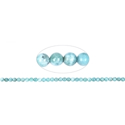 141960112321 Filo di perle, Larimar A, 04,8 - 05,2 mm (39 cm) | Marco Schreier
