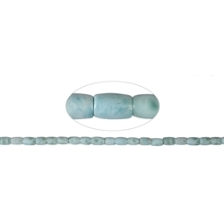 141960512121 Rang de collier, Larimar, 07 x 05mm | Marco Schreier