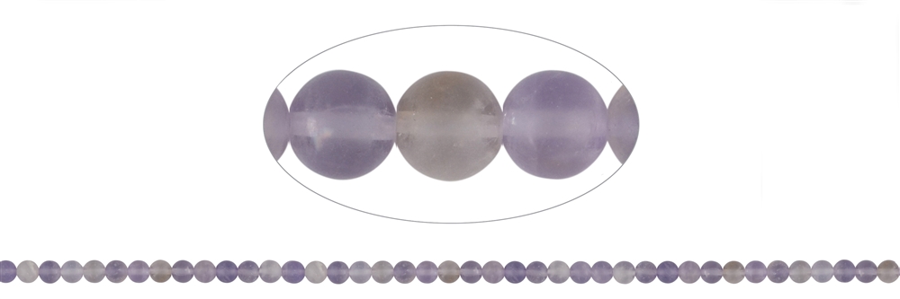 Filo di perle, ametrino, opaco, 04 mm (39 cm)