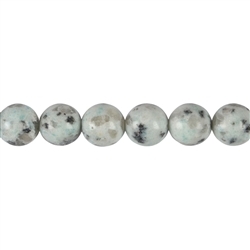 142250101021 Rang de collier boules, Granit (bleu), 12mm | Marco Schreier