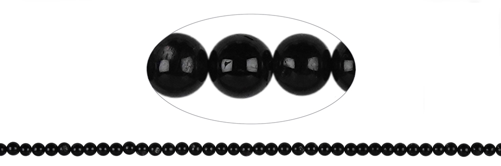 Strand balls, Hypersthene, 05mm
