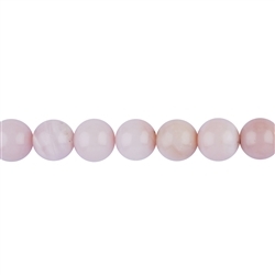 142620106920 Rang de collier boules, opale des Andes (rose), 10-11mm | Marco Schreier