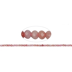 142620318020 Strang Button, Andenopal (pink), facettiert, 02 x 03mm | Marco Schreier