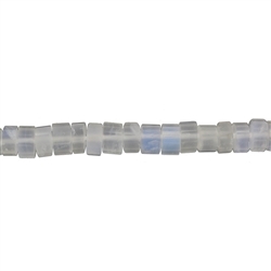 142680401621 Cylinder strand, Labrodorite (white) AA, faceted, 04 x 07-08mm | Marco Schreier