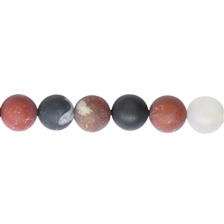 142710101010 Rang de collier boules, Sardonyx, mat, 12mm | Marco Schreier