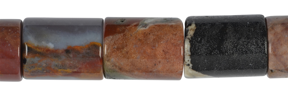 Strand rollers, Sardonyx, 30 x 24mm