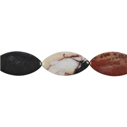 142710506620 Strang Navette, Sardonyx, 40 x 18-22mm | Edelsteine, Heilsteine & Schmuck-Handel