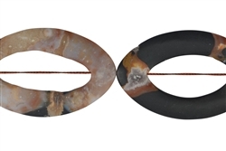 142710801710 Strand Marquise slightly twisted, Sardonyx, matt, 60-65 x 40-45mm | Marco Schreier