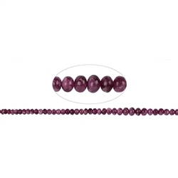 142990322721 Rang de collier Bouton, tourmaline (Rubellite), 2,2-5,7 x 3,5-8,0mm (tracé) | Marco Schreier