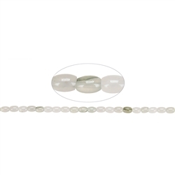 143220411420 Rang de collier Tonneau Quartz Chlorite 06 x 04mm (39cm) | Marco Schreier