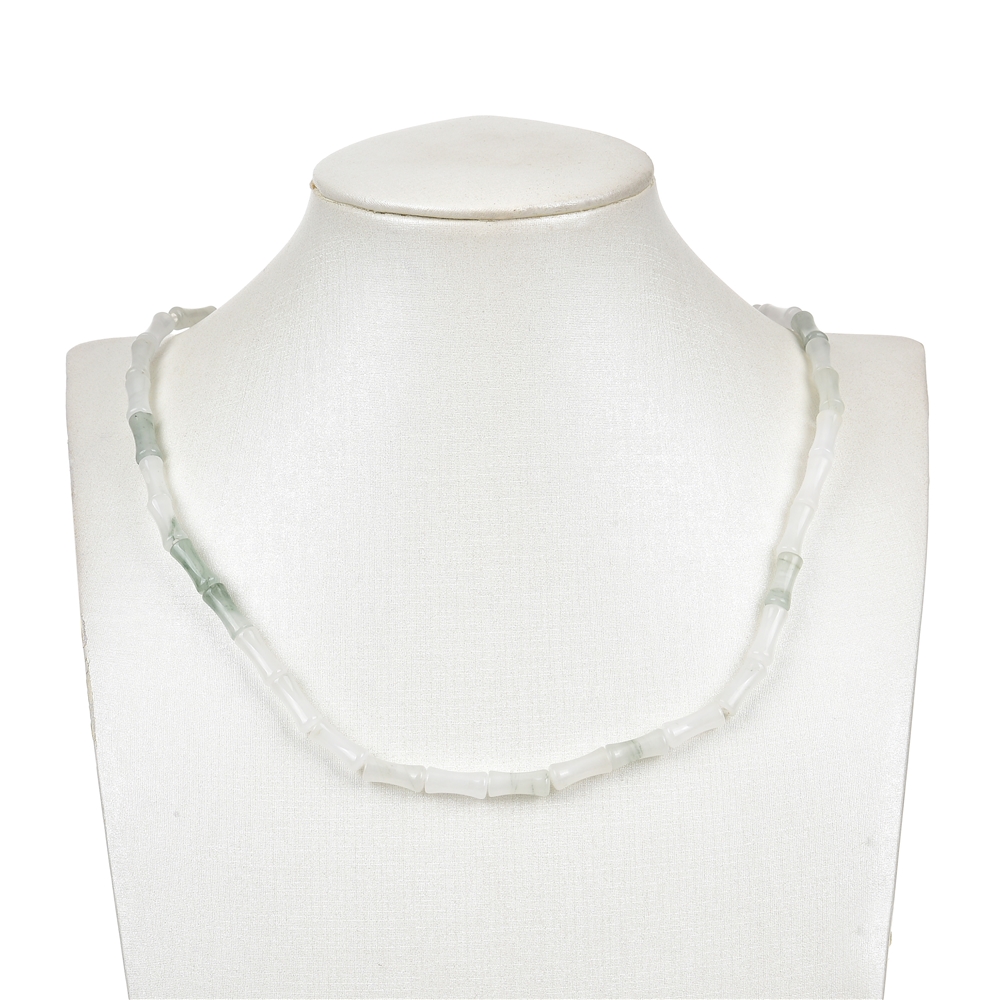 Strand of bamboo, chlorite quartz, 12 x 05mm (39cm)