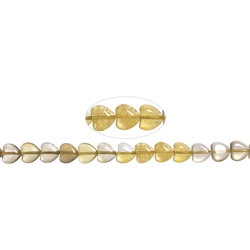 143661106520 Strang Herzen, Fluorit (gelb), 10mm (39cm) | GH Edelsteine, Heilsteine & Schmuck