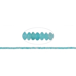 143690325521 Rang de collier, Amazonite, 01,5 x 03mm | Marco Schreier