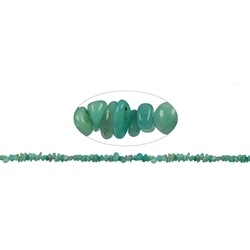 143690619320 Rang de collier éclat, Amazonite (clair), 01-03 x 03-08mm (88cm) | Marco Schreier