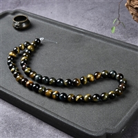 Strand of beads, Tiger's Eye (Mix), 08mm