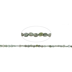 144190309520 Rang de collier Lentille, Disthène (vert), 09 x 07mm | Marco Schreier