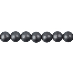 144210100910 Rang de collier boules, hématine, 10mm, mat (39cm) | Marco Schreier