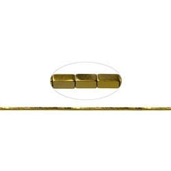 144210205725 Strang Quader, Hämatin gold (gef.), 04 x 02 x 02mm | Marco Schreier