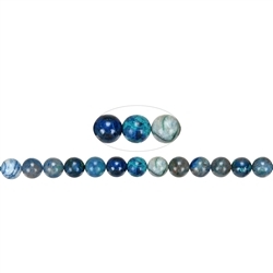 144560100920 Filo di perle, shattuckite, 10 mm | Gemme Schreier, pietre curative e gioielli