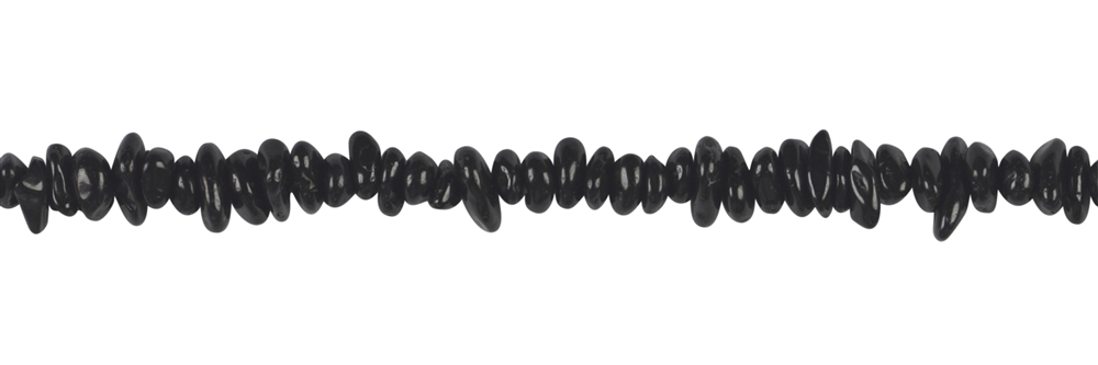Strang Splitter, Spinell (schwarz), 02-05 x 05-10mm