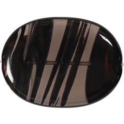 144860314220 Strang Linse, Obsidian (Lamellenobsidian), 30 x 40mm | Marco Schreier