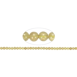 145660100520 Rang de collier boules, Apatite (jaune), 04mm | Marco Schreier