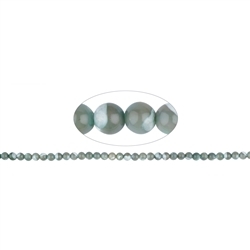 146370100520 Rang de colliers boules, nacre (vert), 06mm | Marco Schreier