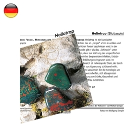 1508702000 Mineralienkarte Heliotrop  (VE mit 10 Stück) | Edelsteine, Heilsteine & Schmuck