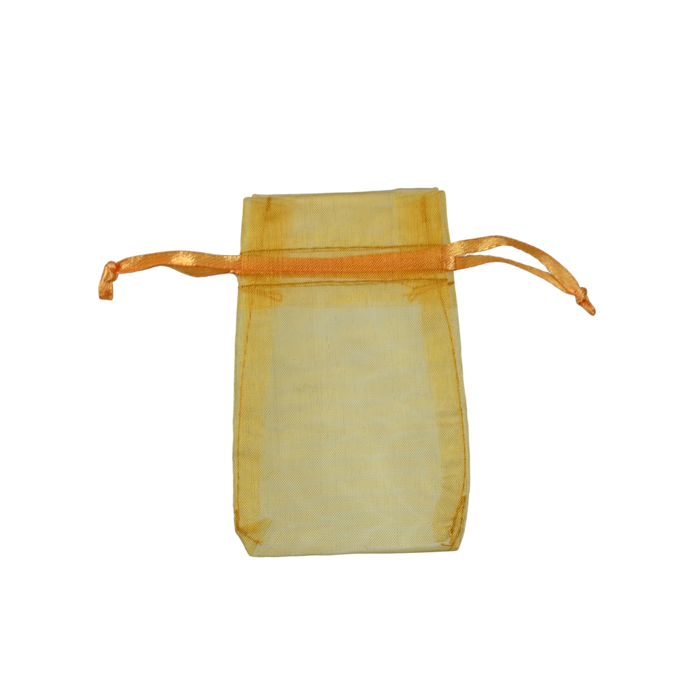 Organza bag, 06 x 10cm, Gold (50 pcs./VE)