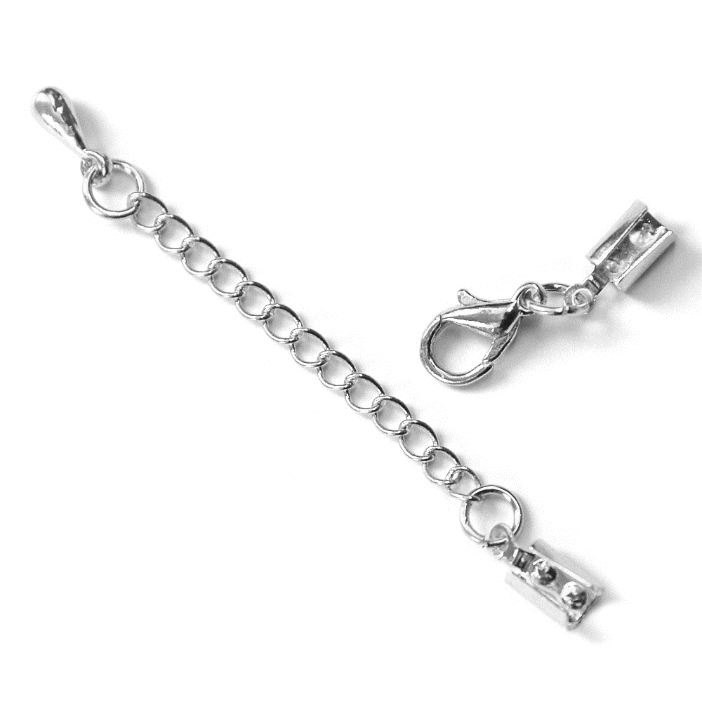 Complete closure, silver-plated (100 pcs./VE)