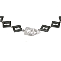 Ring Clasp square 14mm, silver (1pc/unit)