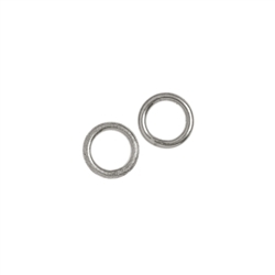 1905315041 Closed jump ring 04mm, silver (90 pcs./unit) | wholesaler gems & healing stones