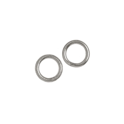 1905315051 Closed jump ring 05mm, silver (44 pcs./unit) | wholesaler gems & healing stones