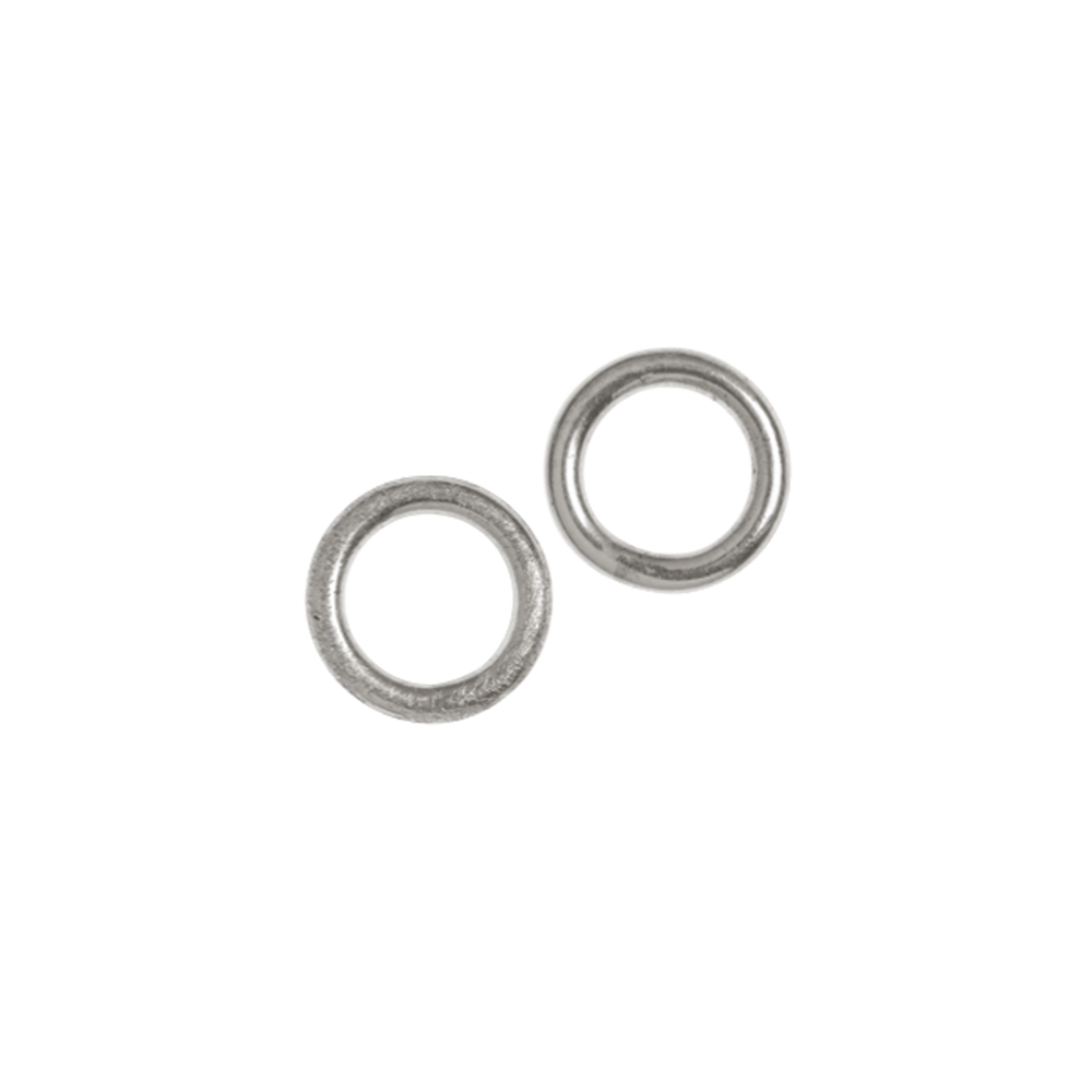 Anello di legatura 05 mm, argento (44 pz./VE)