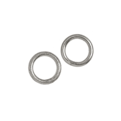 1905315071 Closed jump ring 07mm, silver (22 pcs./unit) | wholesaler gems & healing stones