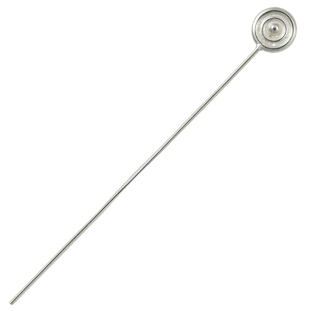 Pin "Circle" 0,8 x 50 mm, argento (10 pz./VE)