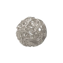 1905606151 Drahtkugel 16mm, Silber (1 St./VE) | Großhandel Edelsteine, Heilsteine & Schmuck