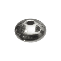 1905612041 Lens 4mm, silver (50pcs/dl) | Schreier wholesale; gems, healing stones & jewelry