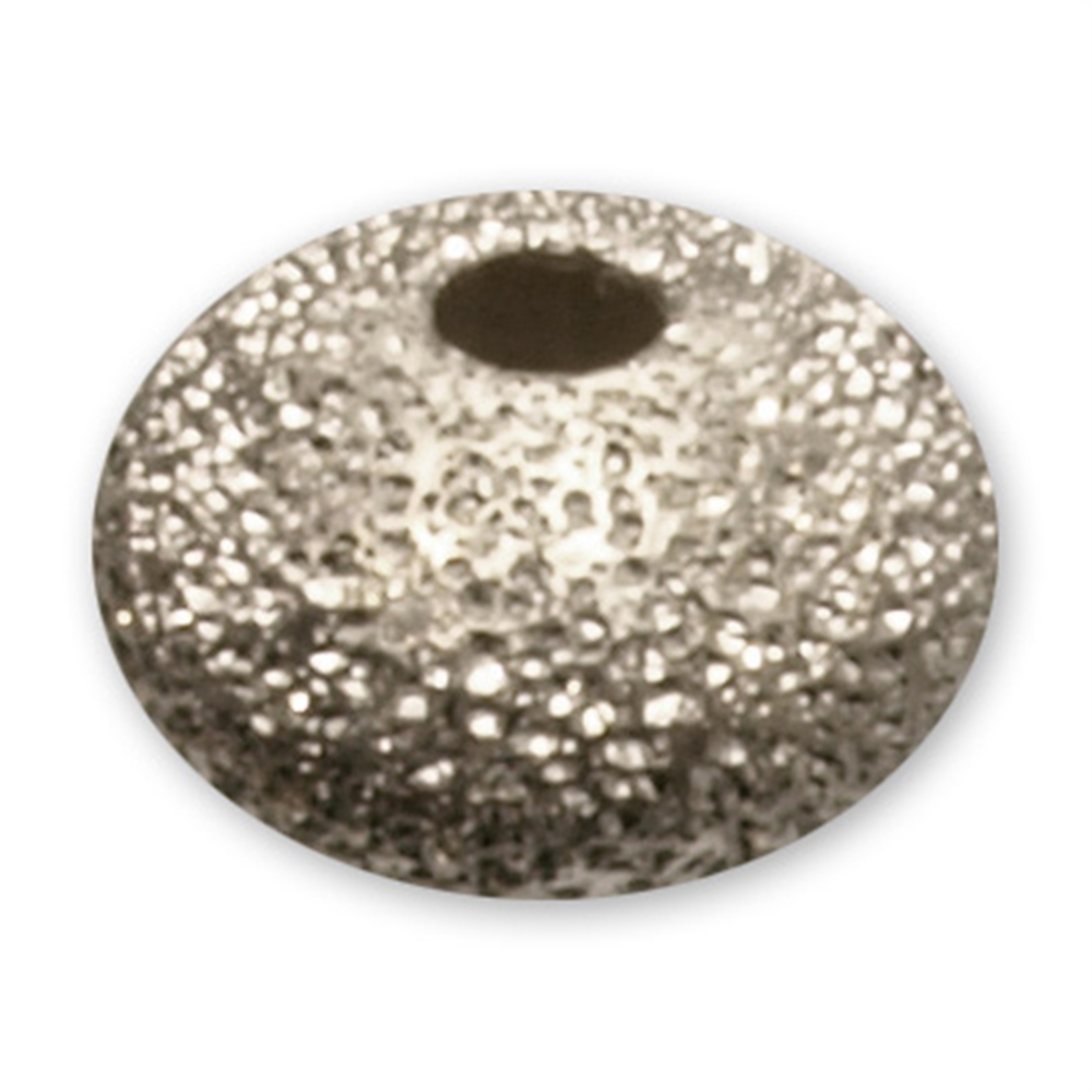 Linse 4mm, Silber diamantiert (50 St./VE)