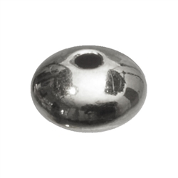 1905612061 Lens 6mm, silver (12pcs/unit) | minerals trade - gems, healing stones & jewelry