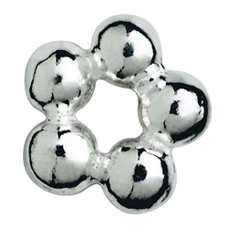 1905623031 Ball ring 4mm, silver (48 pcs./unit) | wholesaler gems, healing stones & jewelry