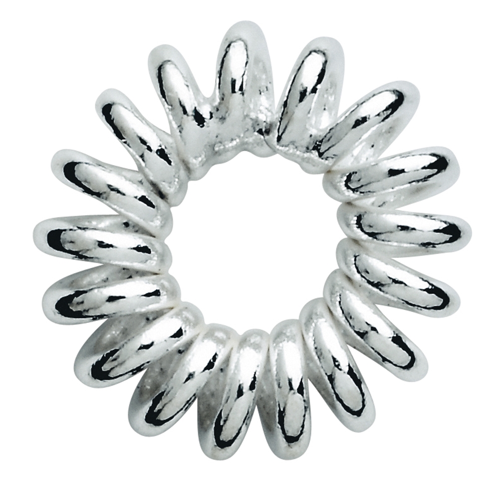 Anello a spirale 5mm, argento (39 pz./VE)