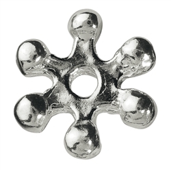 1905623241 Ball star 7mm, silver (24 pcs./unit) | wholesaler gems, healing stones & jewelry