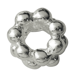 1905623301 Ball ring double 3,5mm, silver (50 pcs./unit) | wholesaler gems & healing stones