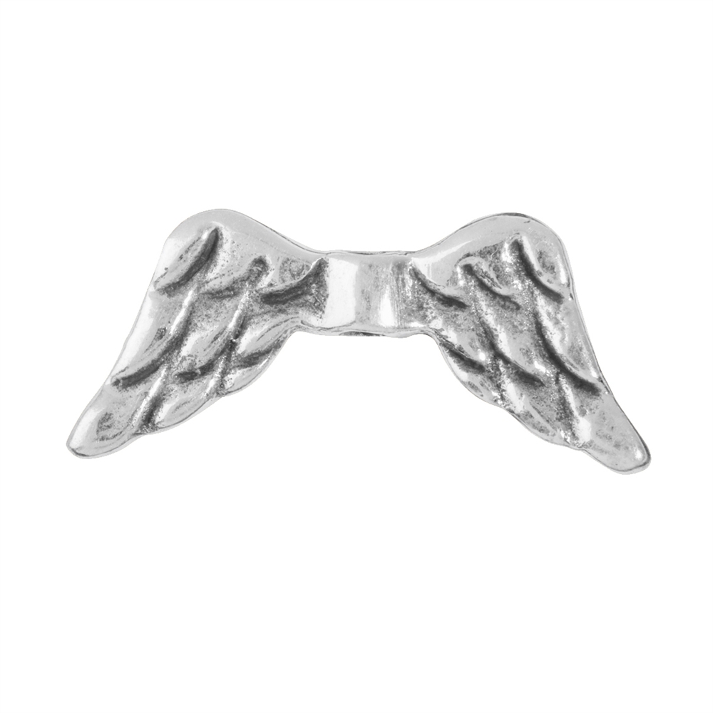 Wings "Angel" 15mm (small), silver (4 pcs./VU)
