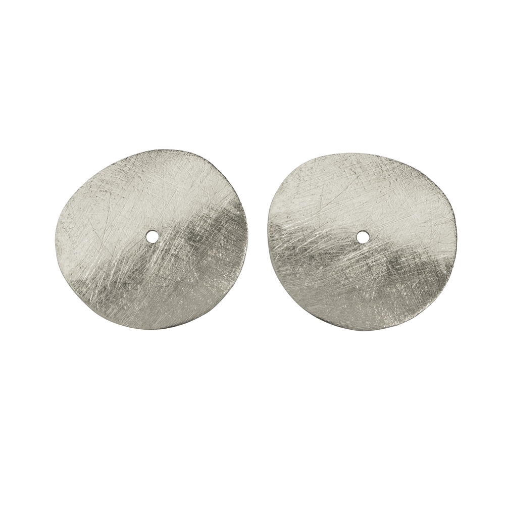 Disco curvo 20 mm, argento opaco (4 pz./VE)