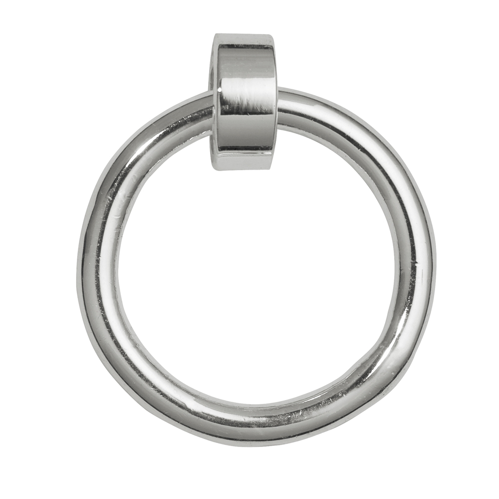 Einhänger für Charms "Ring mit Öse" glänzend, 14mm (3 St./VE)