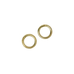 1909315041 Closed jump ring 04mm, silver gold plated (90pcs/unit) | Marco Schreier