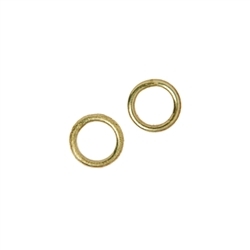 1909315051 Closed jump ring 05mm, silver gold plated (44pcs/unit) | Marco Schreier