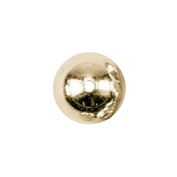 1909601601 Ball 06,0mm, silver gold plated (13 pcs./unit) | gems, healing stones & jewelry